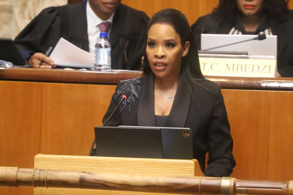 North West Legislature Speaker Dr. Desbo Mohono Presided over Departmental Budget Votes for 2025/26 Financial Year