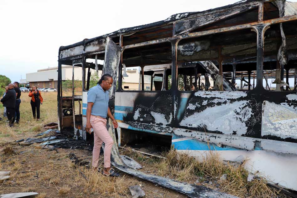 Sabotage and Crime: North West Legislature Committee Links NTI Bus Burnings to Attempts to Derail Entity’s Rescue